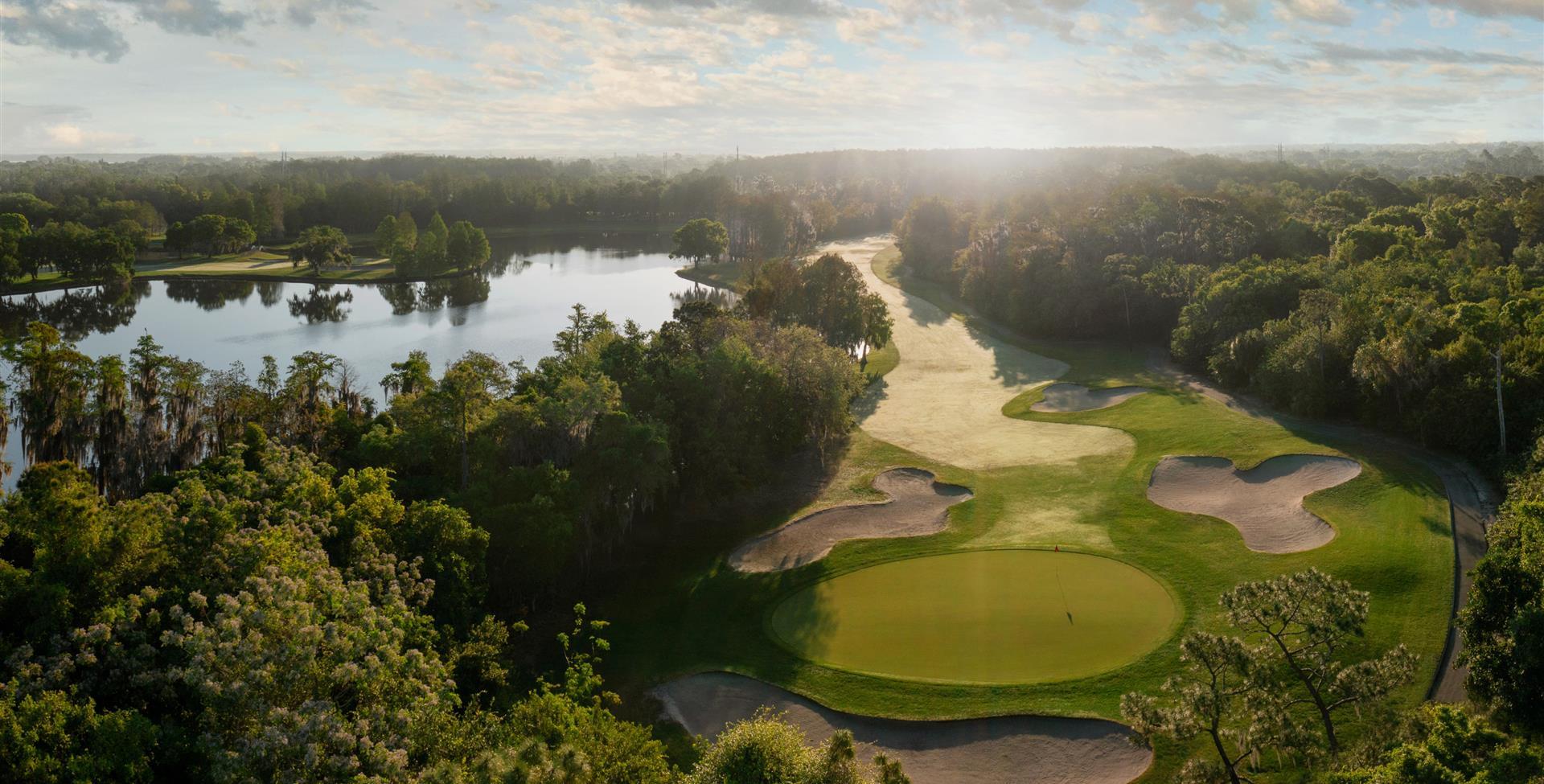 Island Course Aerial